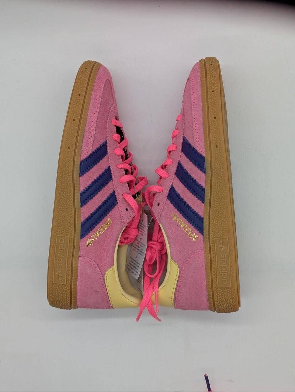 Adidas Handball Spezial Lucid Pink Purple JP8718 Shoes Women's Size 6 / Girls 7Y - Picture 7 of 9